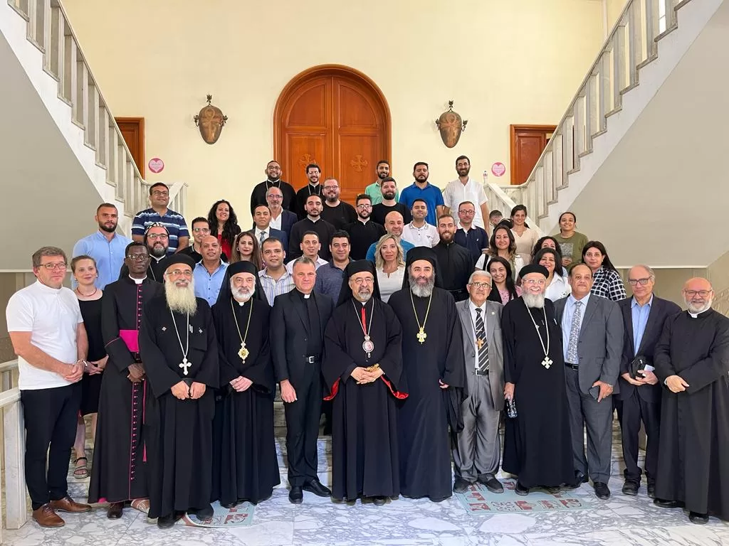 ربان الكنيسة السريانية الأرثوذكسية في مصر يشارك في الجلسة الافتتاحية لمؤتمر A.T.I.M.E