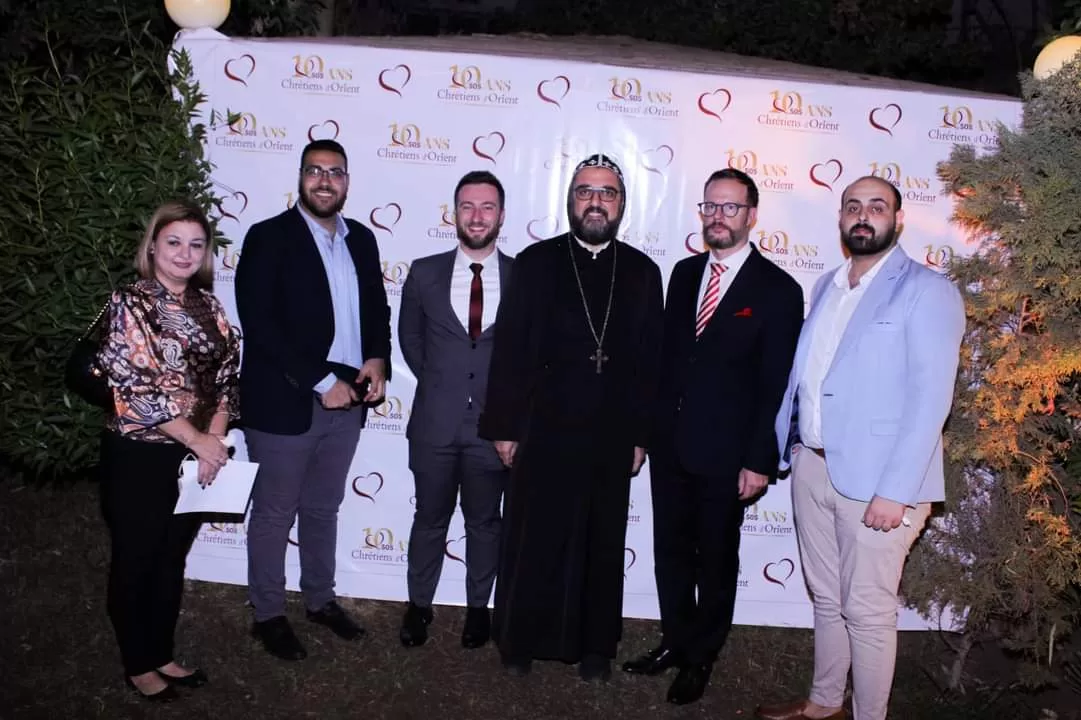 الكنيسة السريانية الأرثوذكسية في مصر تشارك في احتفالية العيد العاشر لتأسيس SOS لمسيحيي الشرق