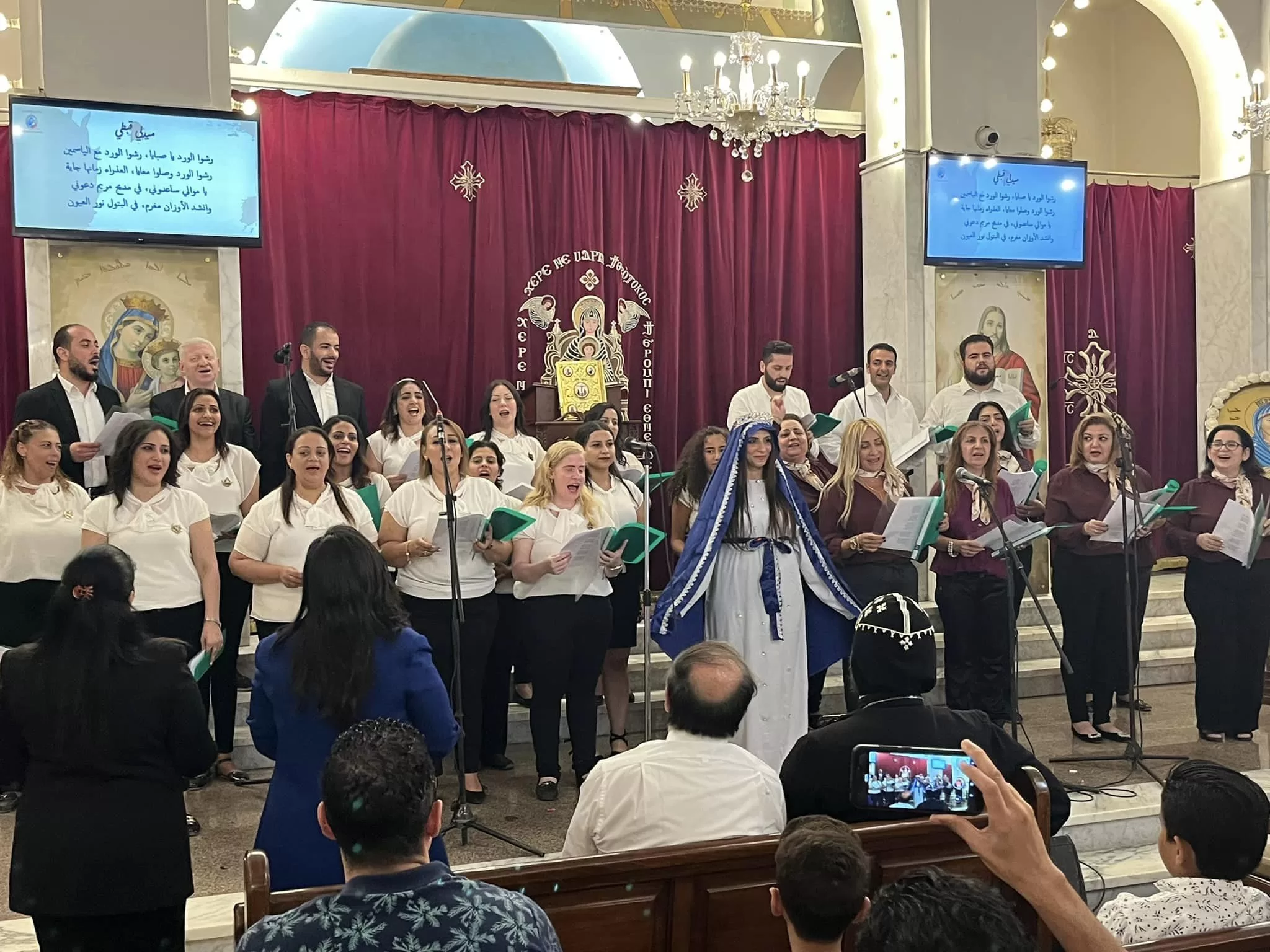 الكنيسة السريانية الأرثوذكسية في مصر تقيم أمسية مرتلة بمناسبة عيد رقاد السيدة العذراء مريم