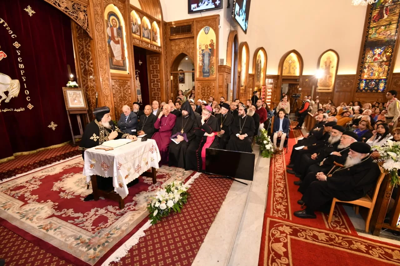 ربان الكنيسة السريانية الأرثوذكسية في مصر يشارك بافتتاح أسبوع الصلاة لأجل وحدة المسيحيين