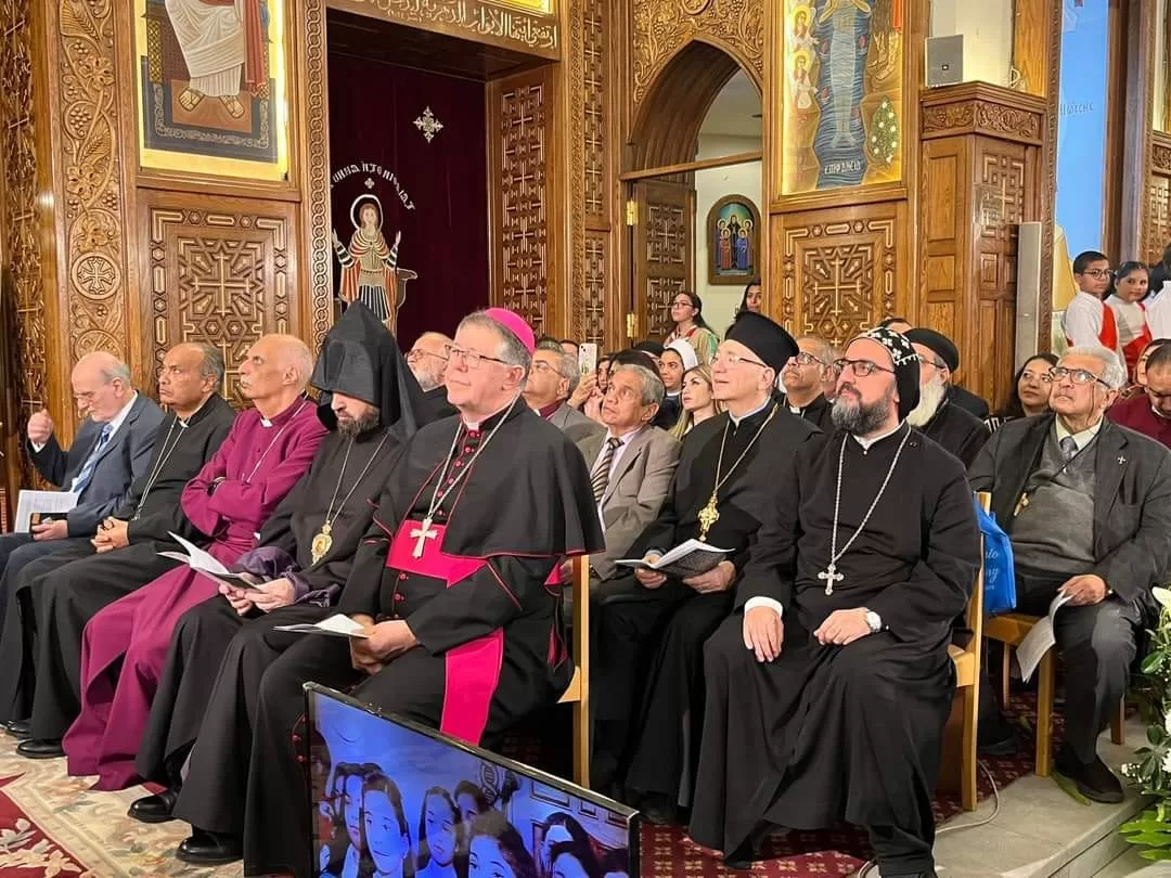 ربان الكنيسة السريانية الأرثوذكسية في مصر يشارك بافتتاح أسبوع الصلاة لأجل وحدة المسيحيين