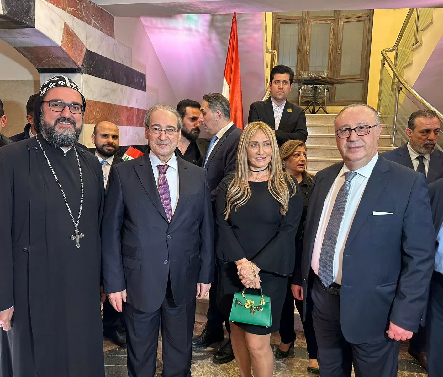 ربان الكنيسة السريانية الأرثوذكسية في مصر يلتقي وزير الخارجية السوري في القاهرة
